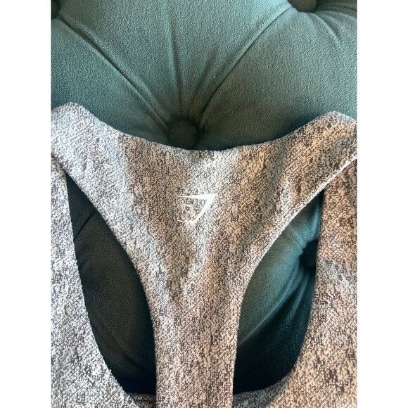 Gymshark sports bra Gray White Size Small Womens - Picture 6 of 7